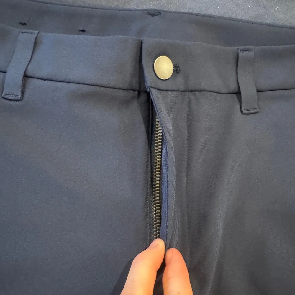 Lululemon Men’s Performance Chino Pants Navy Blue 36W Stretch Work Travel